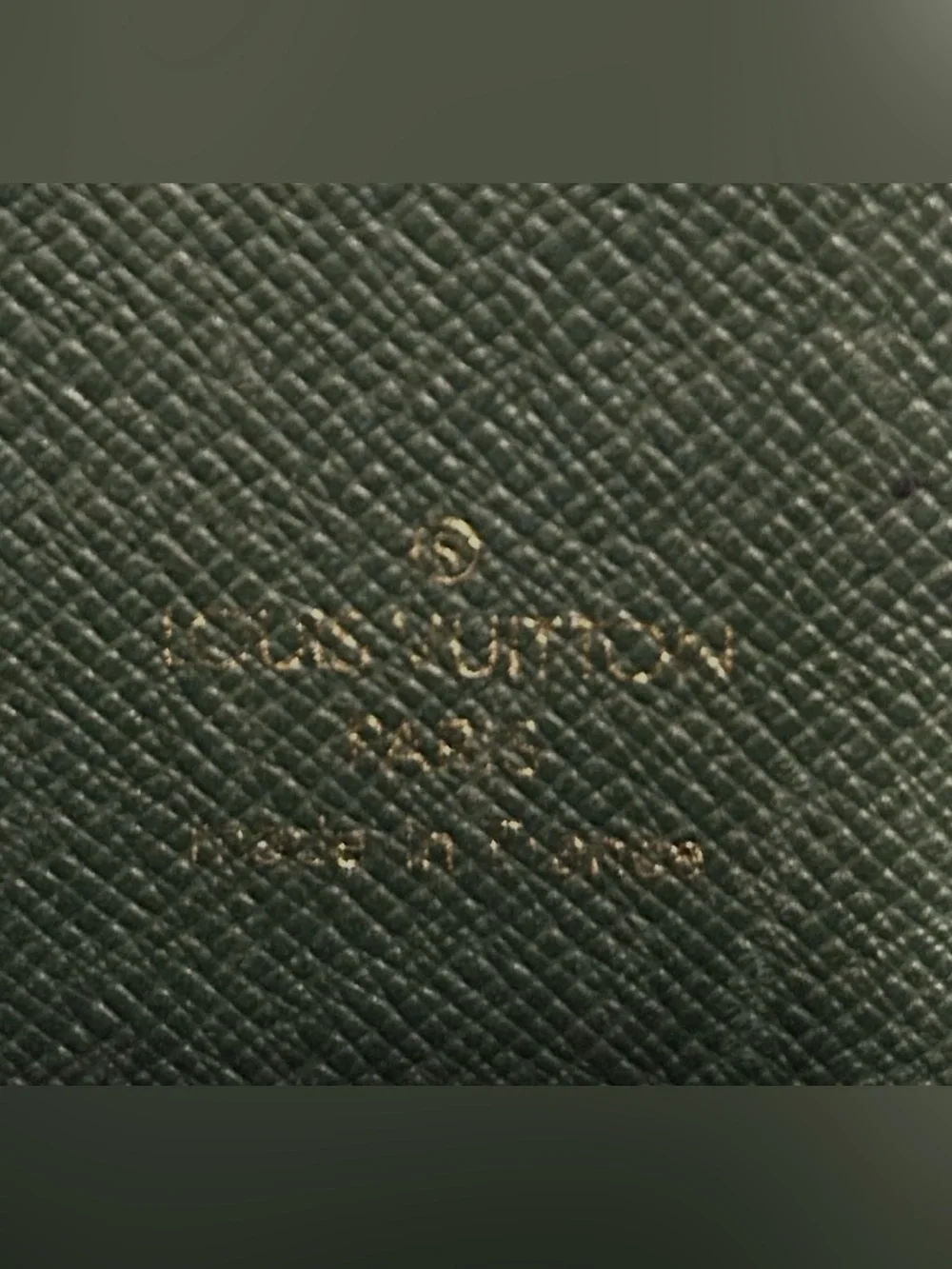 Louis Vuitton Taiga Lozan Leather Briefcase